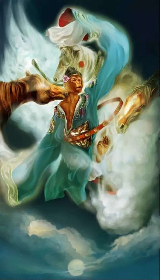 令人震撼的《西游记》绝美插画之张墨一篇
