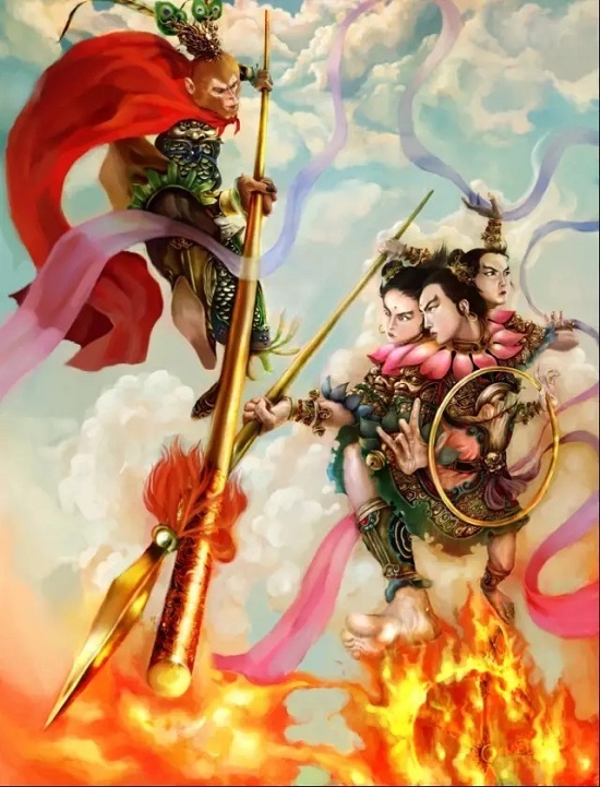令人震撼的《西游记》绝美插画之张墨一篇