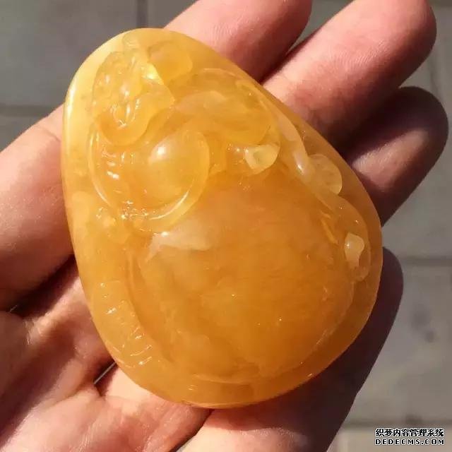 蜜蜡 K金配，还是头一回
