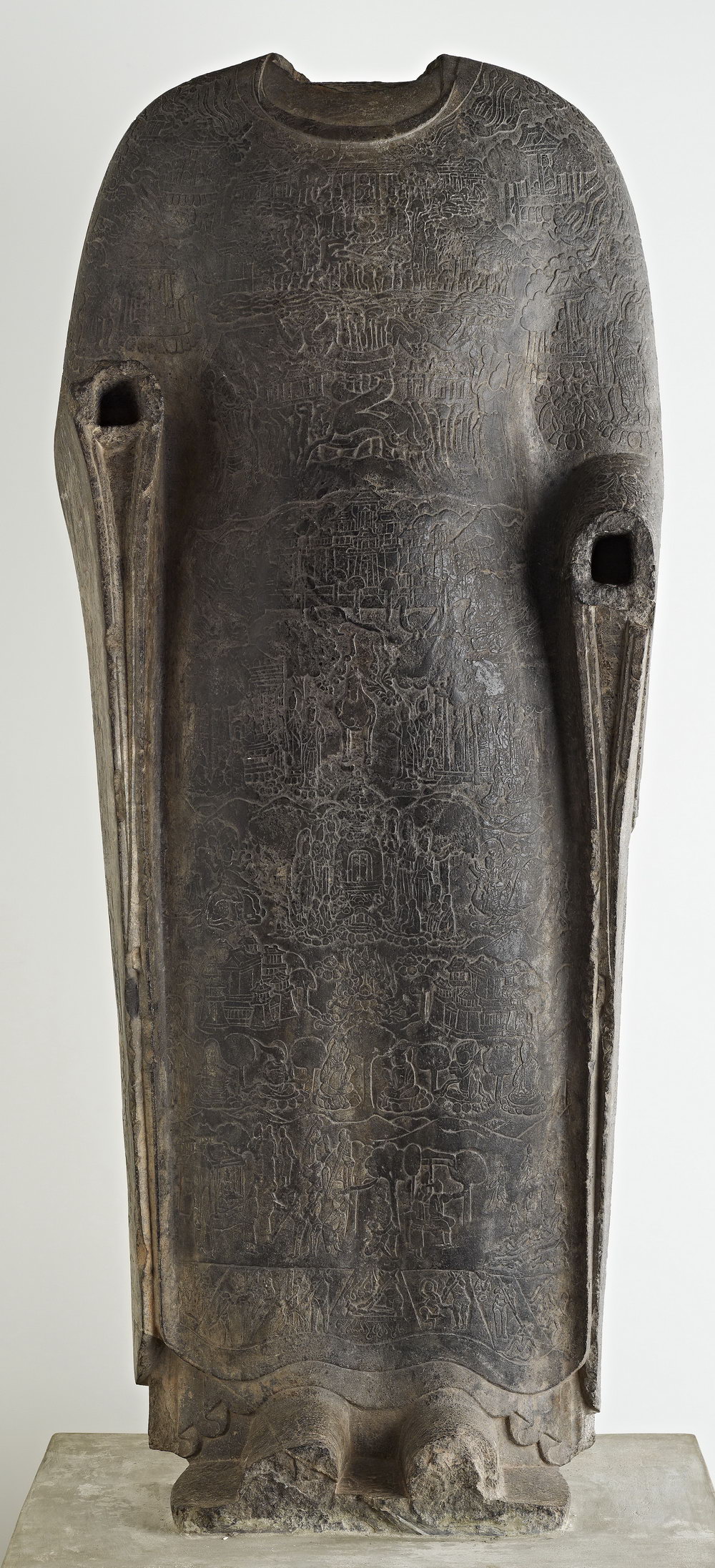 高21.3cm 北魏汉白玉佛造像 高18.5cm 东魏石造像 高37cm 北周彩绘汉白玉造像 高102.4cm 东魏武定七年彩绘石雕坐佛 549年