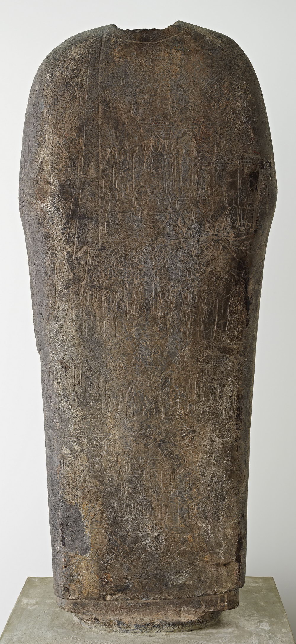 高21.3cm 北魏汉白玉佛造像 高18.5cm 东魏石造像 高37cm 北周彩绘汉白玉造像 高102.4cm 东魏武定七年彩绘石雕坐佛 549年