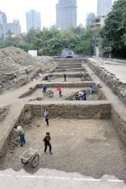 成都发现600年前蜀王府小路(组图)