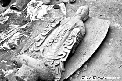 这些石造像为北朝晚期及唐代时期的遗物
