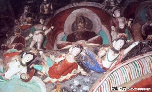 金塔寺石窟受自然与人为因素特别是祁连山区独特的地质条件、多雨潮湿气候的影响
