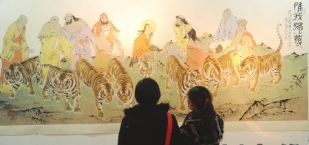 的确有个别美术专业大学生靠卖假画挣钱