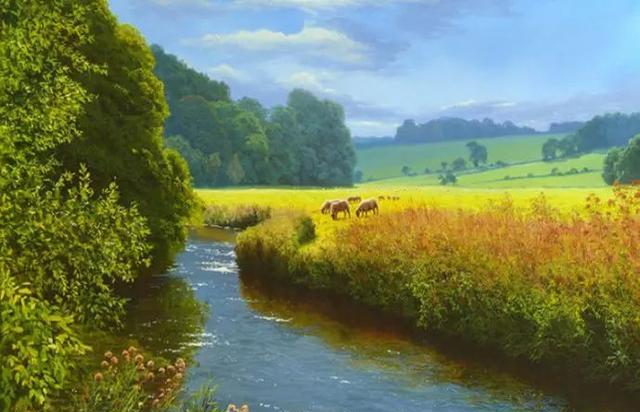 再现英格兰和威尔士乡村风景的永恒之美