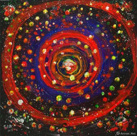 2017年胡润艺术家排行榜排名第五位的艺术家黄建南作品欣赏