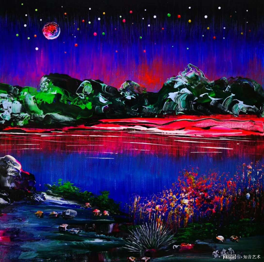 2017年胡润艺术家排行榜排名第五位的艺术家黄建南作品欣赏